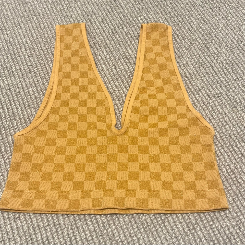 Free People Intimately Checkmate Brami in Copper (XS/S) - Picture 3 of 6